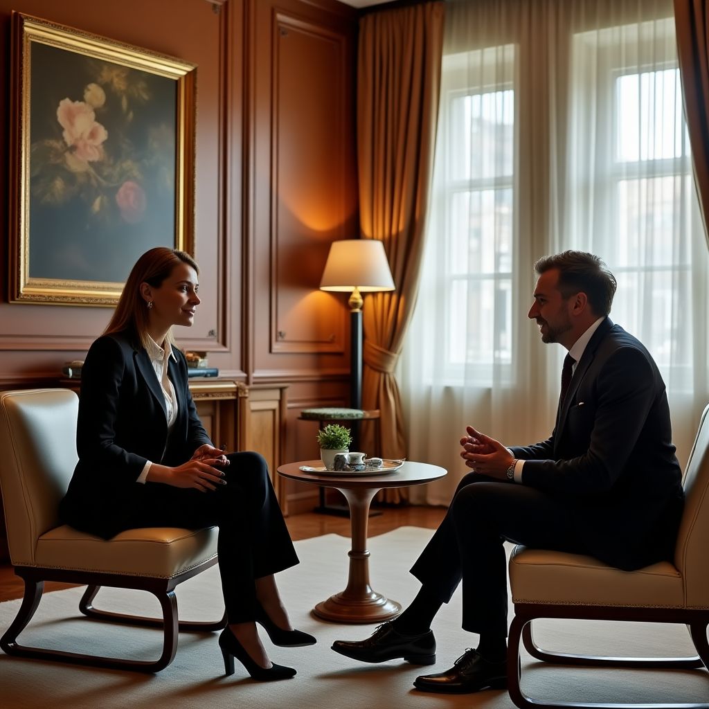 Executive koçluk seansından bir görüntü