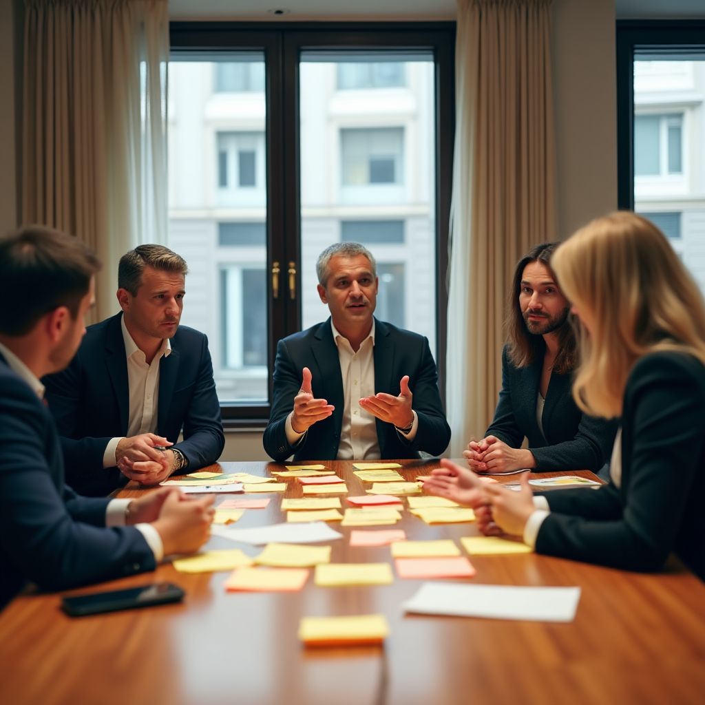 TürkCoach ekibi stratejik planlama toplantısında