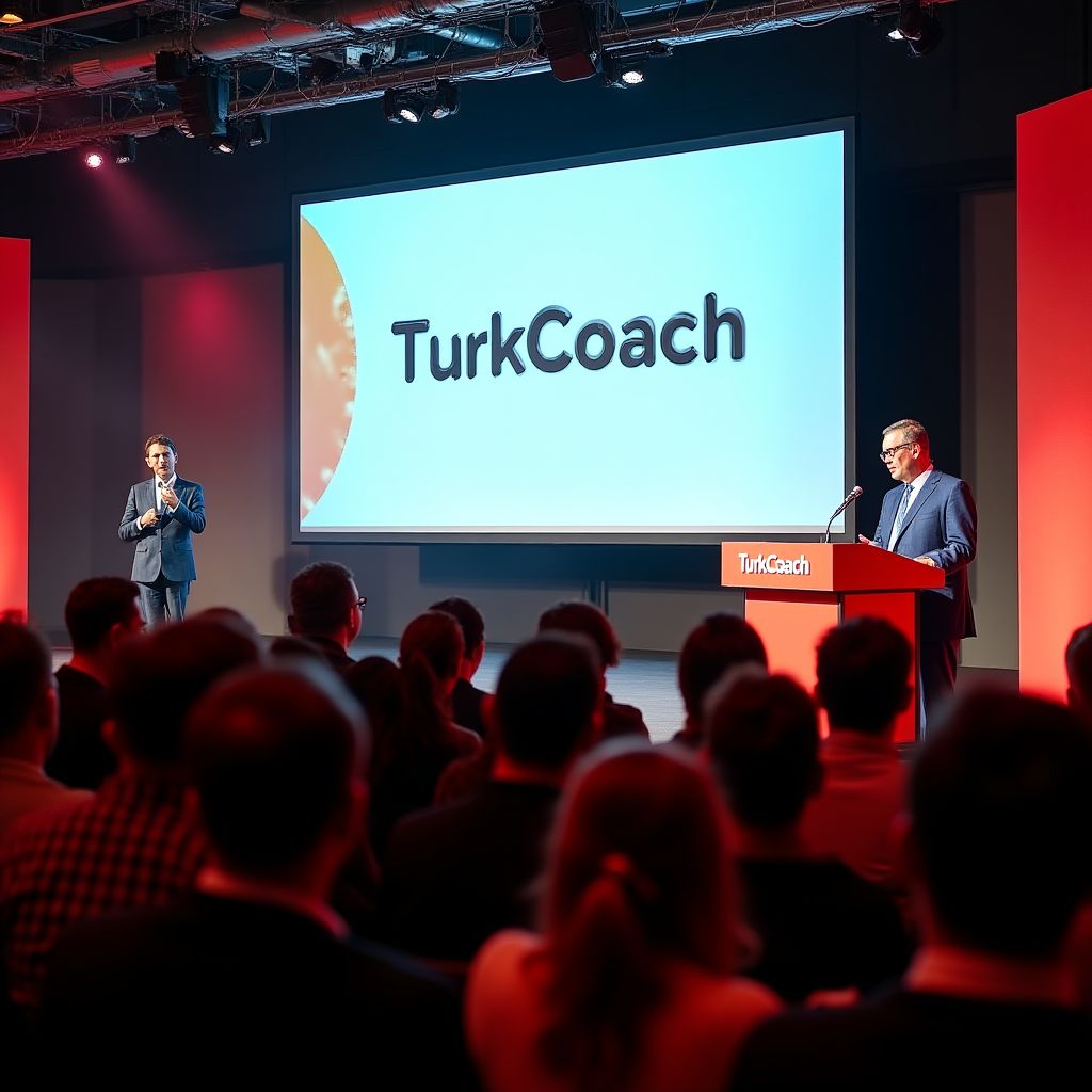 Uluslararası koçluk konferansında TürkCoach sunumu