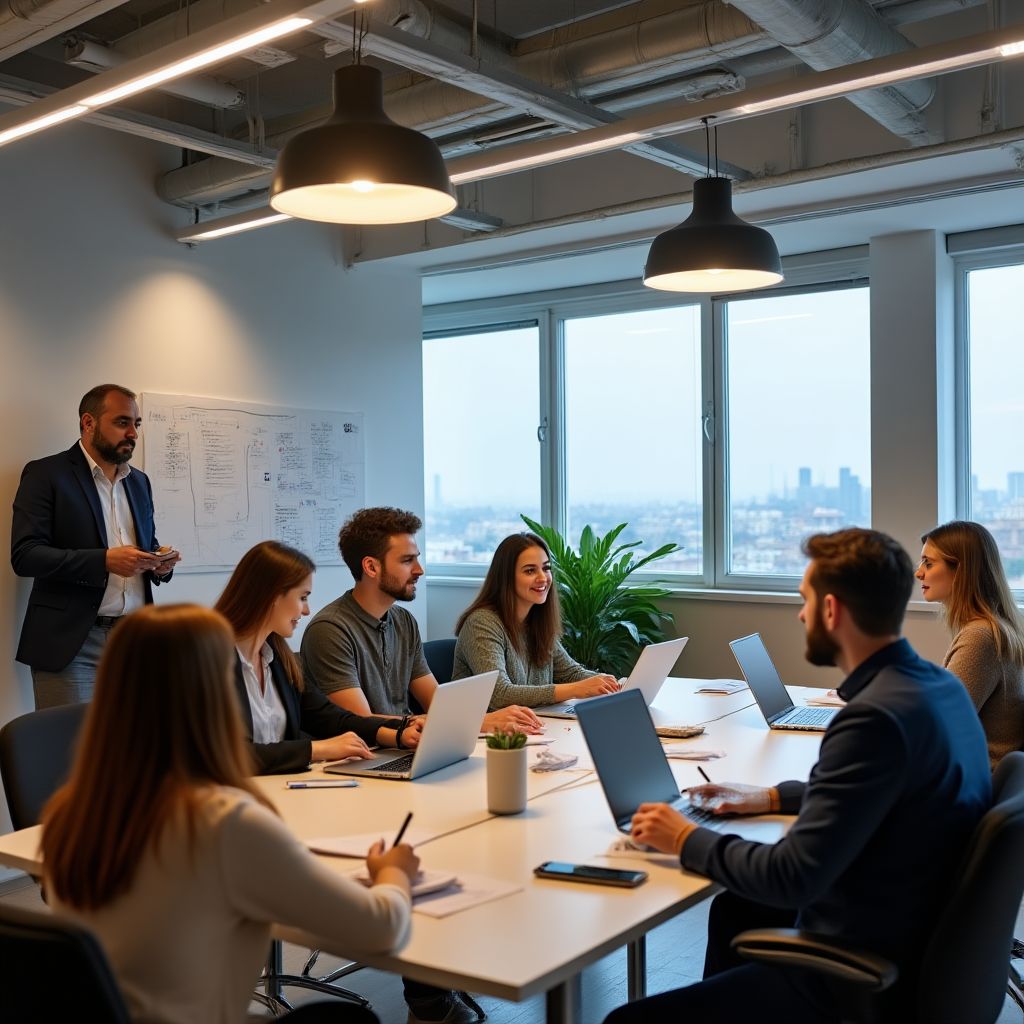 Hibrit çalışma modelinde ekip yönetimi