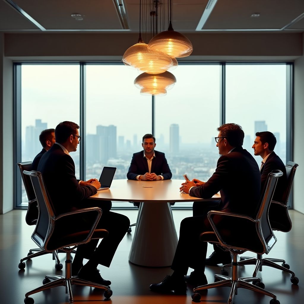 Büyük bir Türk holding ofisinde koçluk oturumu